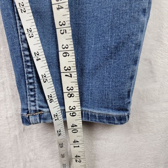 Calvin Klein High Rise Skinny Jeans Size 22W Button Fly Stretch Ankle Denim - Picture 12 of 12